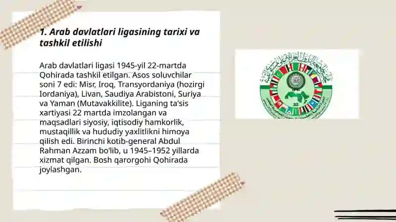 Arab davlatlari ligasi 3
