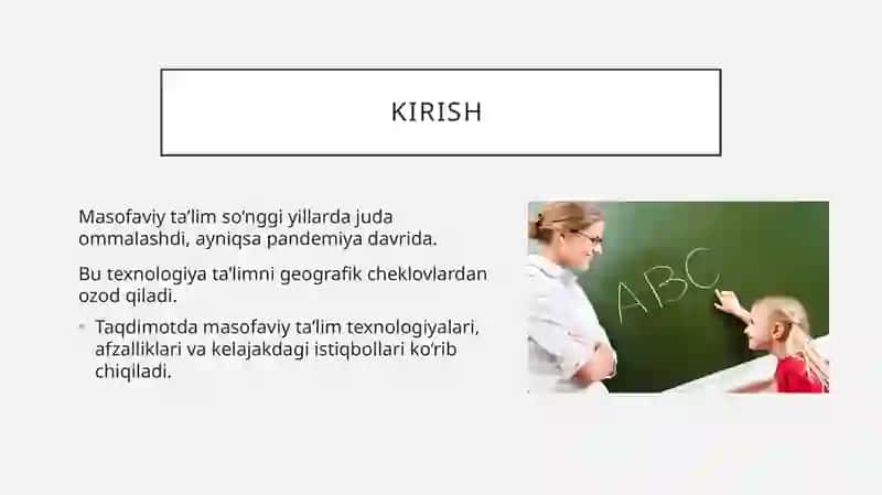 Masofaviy ta’lim texnologiyasi 3