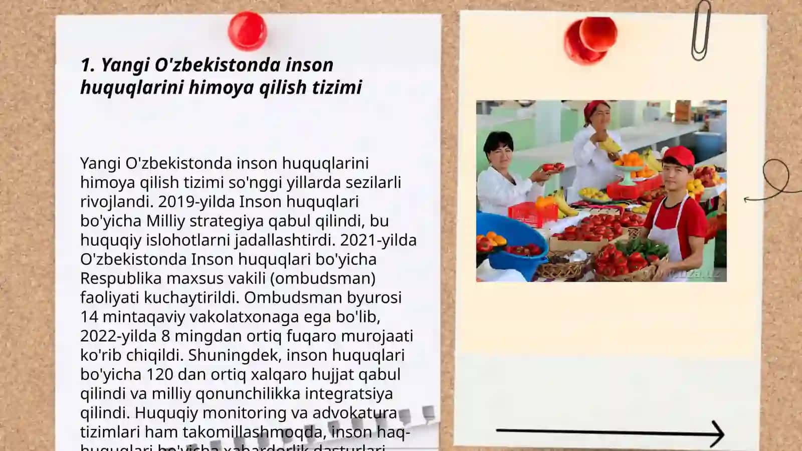 Yangi O‘zbekistonda inson haq-huquqlari va erkinliklari kafolatining yaratilishi 3
