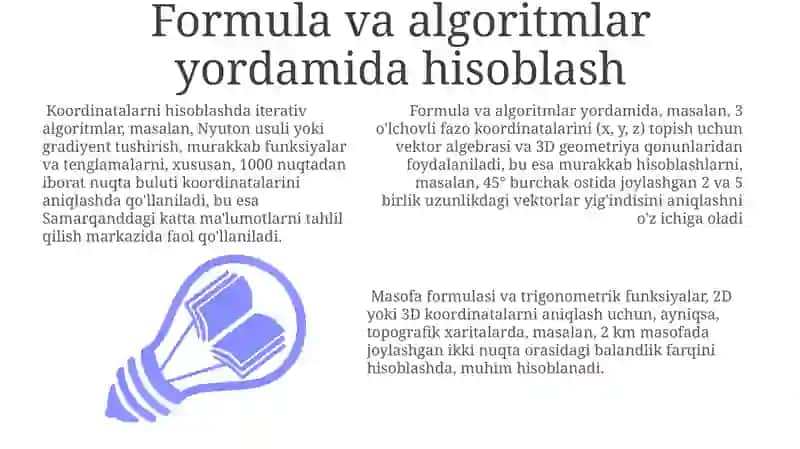 Dekart Koordinata Sistemida Koordinatalarni Kiritish Usullari 3