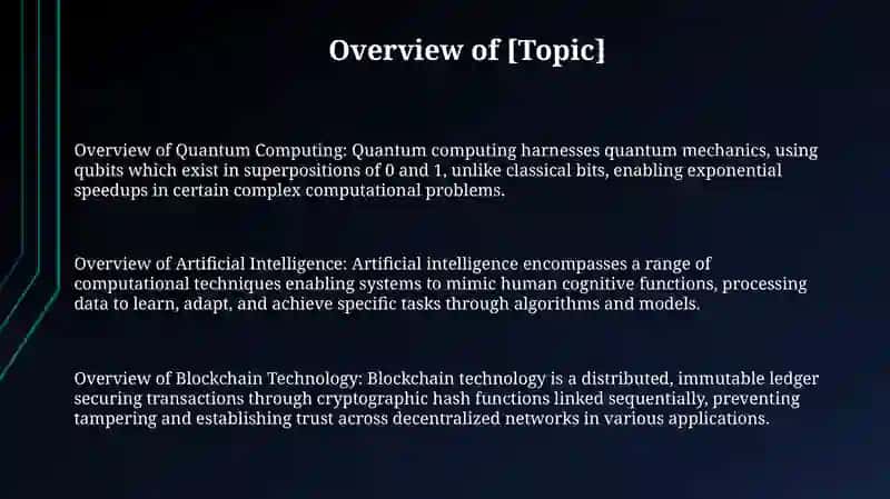 Overview of Quantum Computing 3