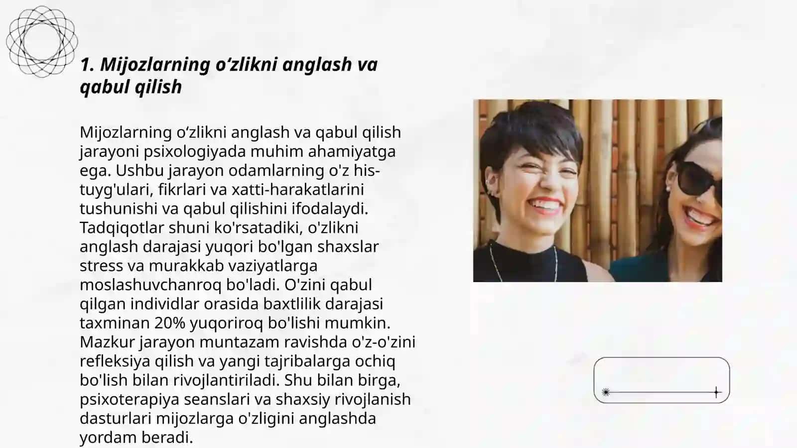 Mijoz shaxsini rivojlantirish uchun psixologik maslahat 3