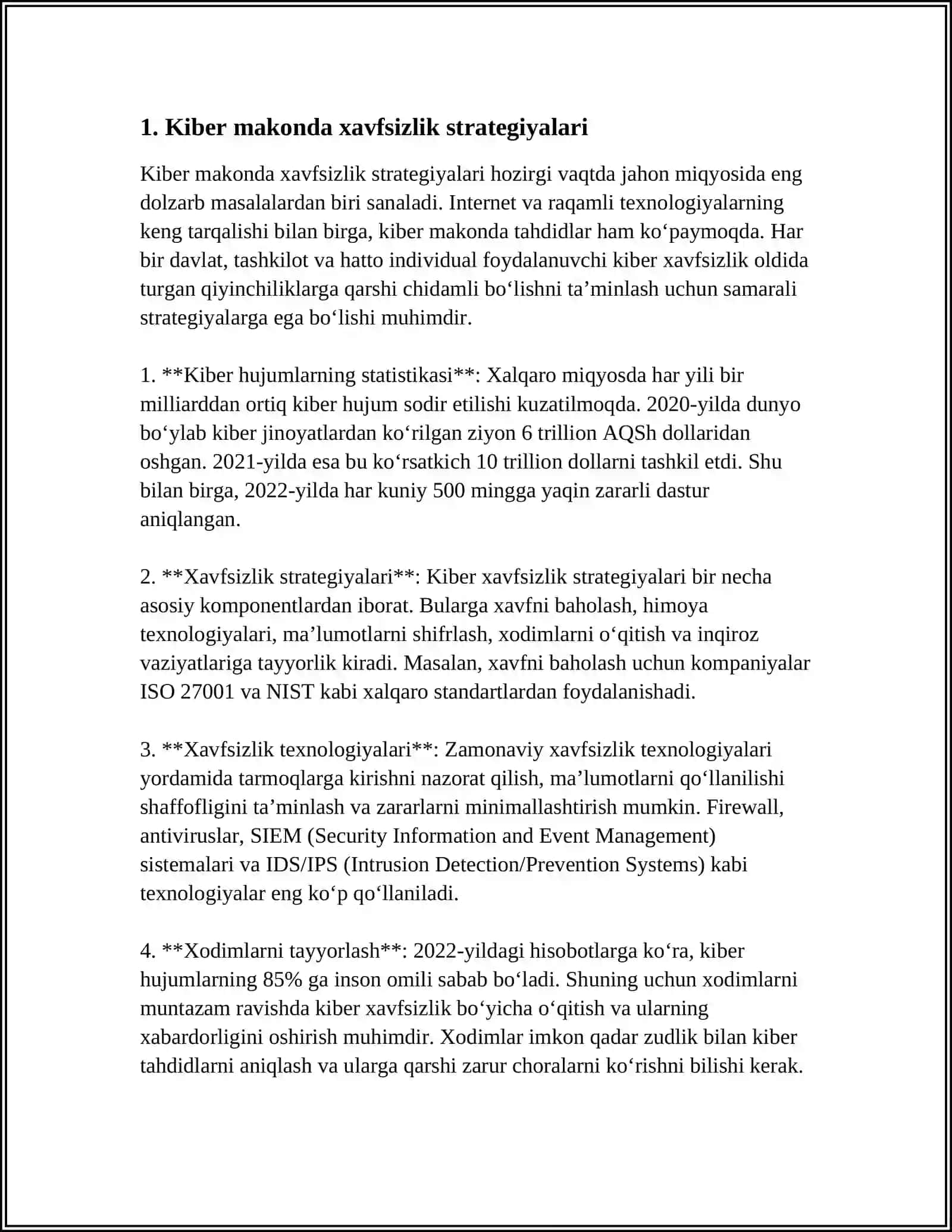 MISSIONERLIK TARG'BOTIDA USLUB VA VOSITALAMING ZAMONAVIYLASHUVI: KIBER MAKONDA MATKURAVIY TAHDIDIAR 3