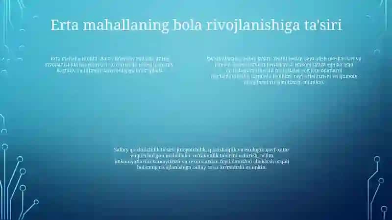 Mahalla Institutining Bola Rivojlanishidagi Roli 3