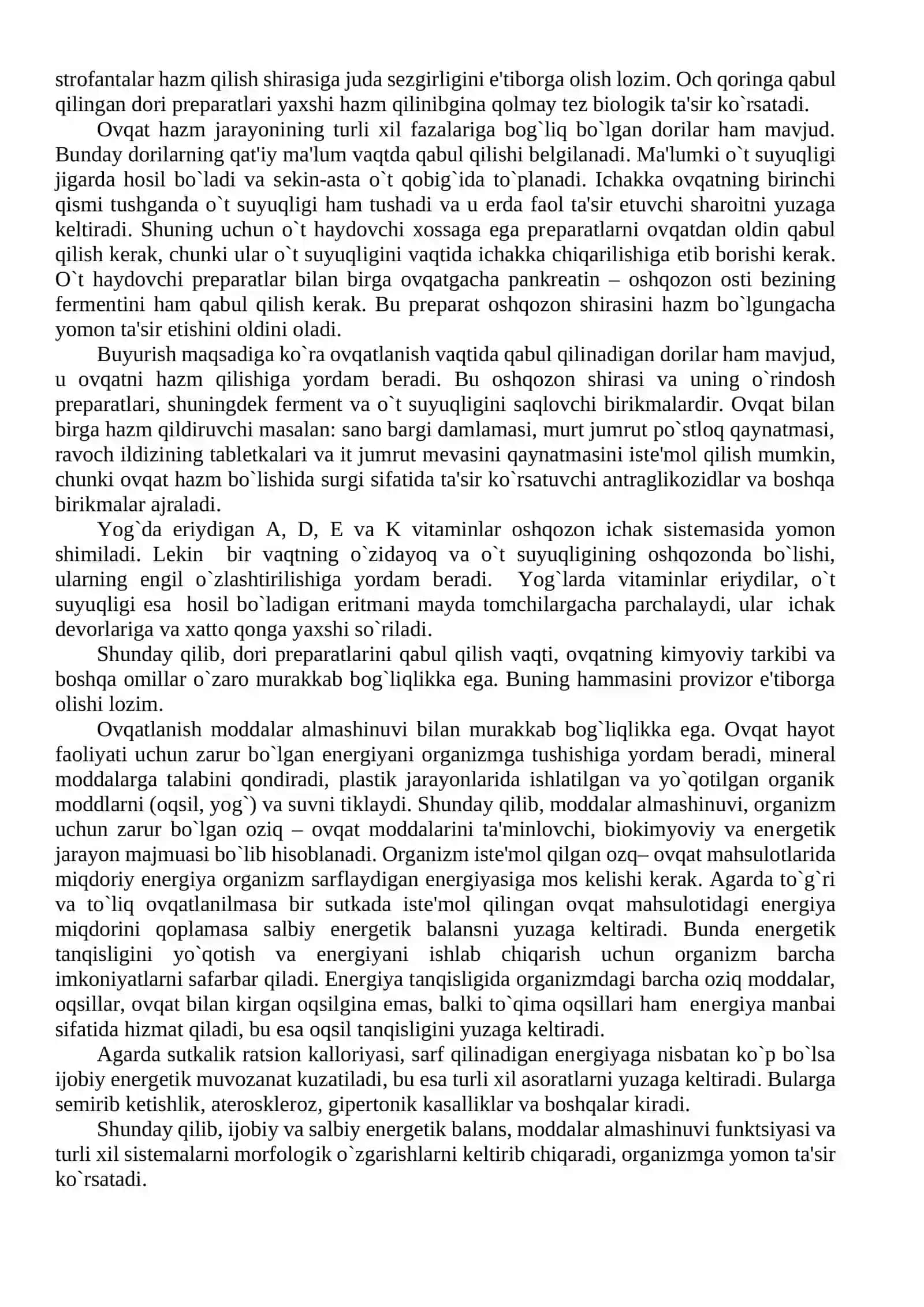 Ovqatlanish gigiyenasi 3