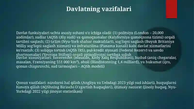 Davlat va huquq fanining Predmeti va o’ziga xos xususiyatlari 3