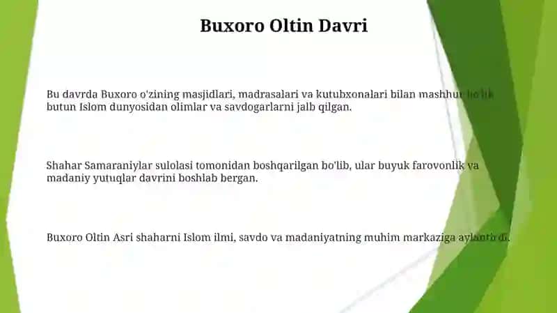 Buxoro shahri tarixi 3