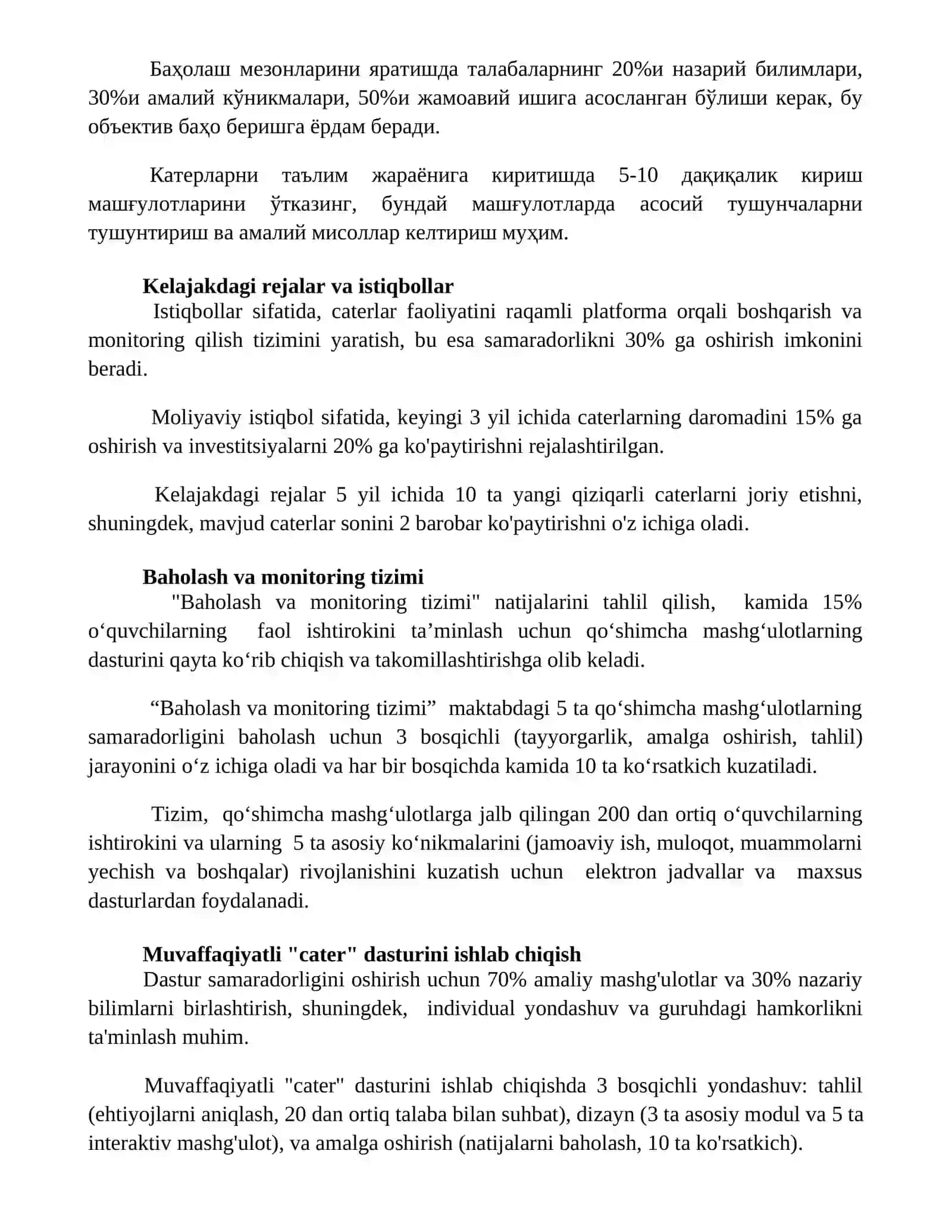 Kater tushunchasini "Cater" tushunchasini o'rgatish samarali bo'ladi 3