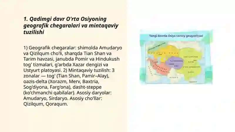 Qadimgi davr Õrta Osiyo tarixiy geografiyasi 3