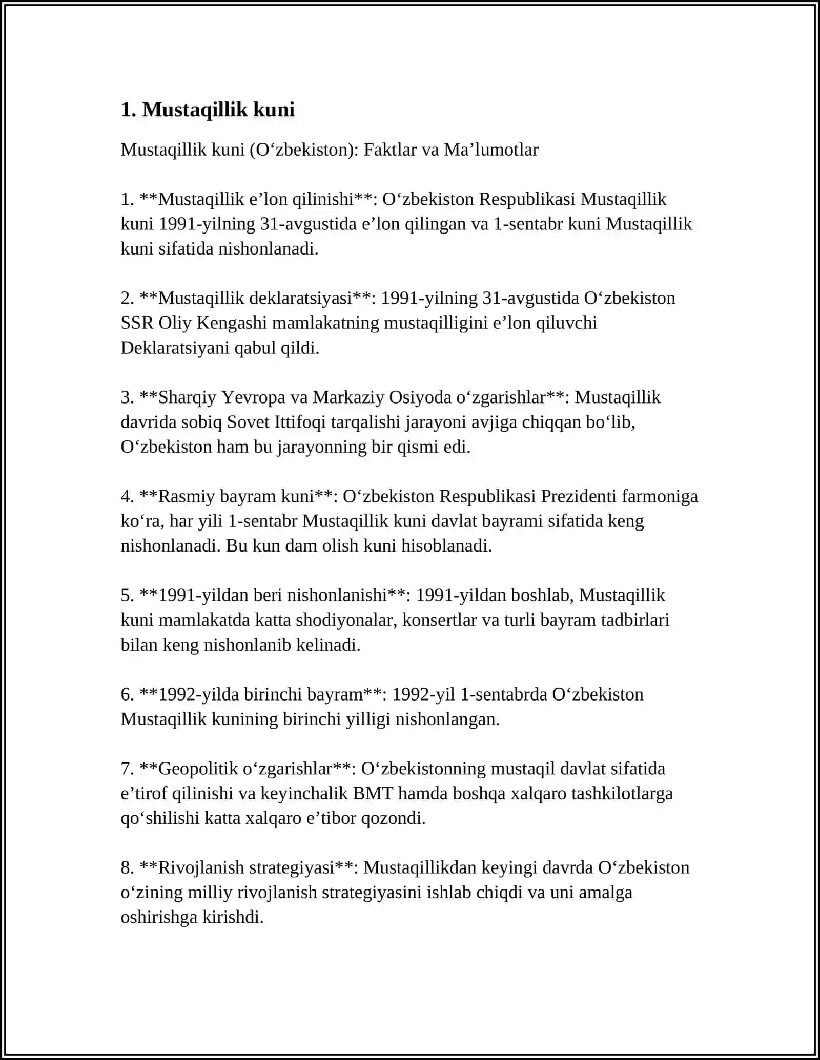 MUSTAQILLIKIMIZDAN SÕNG MILLIY BAYRAMLARIMIZ 3