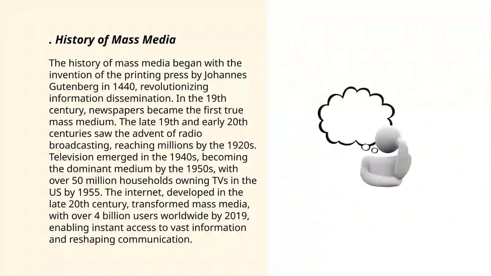 History of Mass Media 3