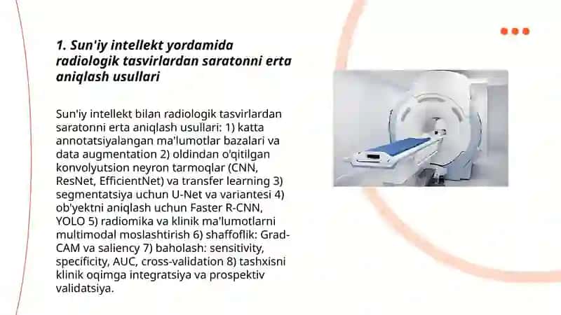 Sun'iy intellekt asosida onkologik kasalliklarni tashxislash va davolash strategiyaları 3