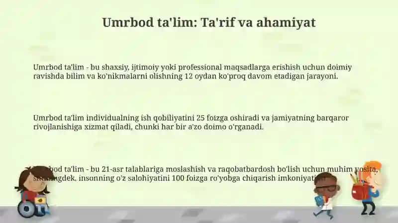 Umrbod ta'lim 3