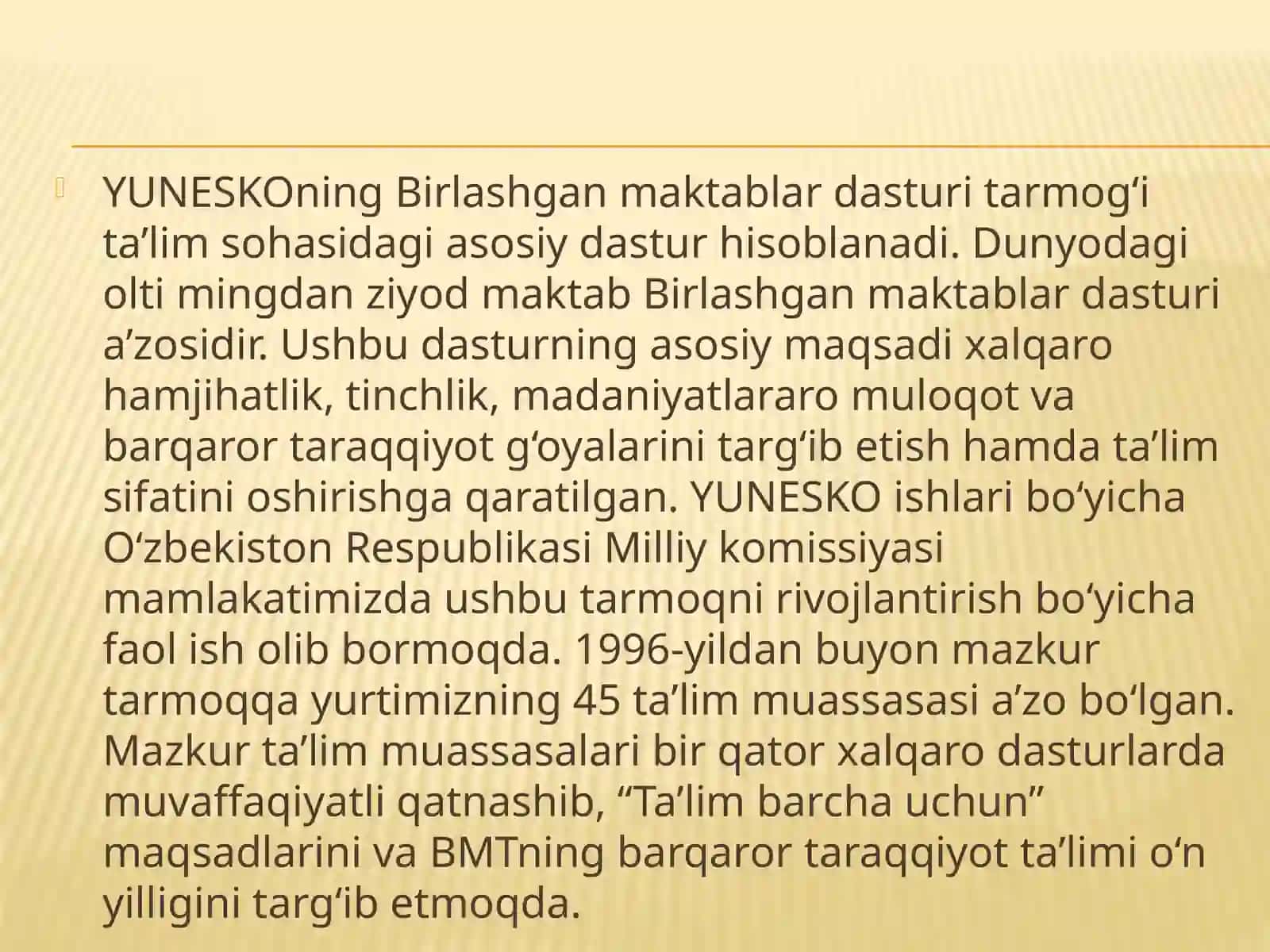 O‘ZBEKISTON VA YUNESKO 3