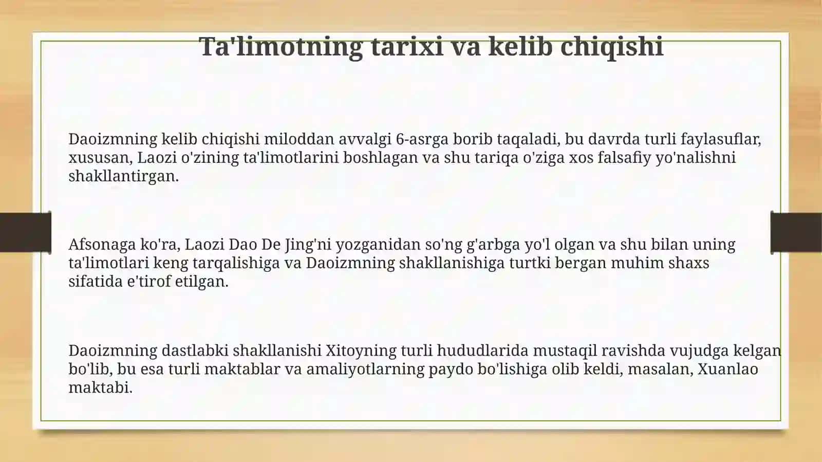 Daosizmtalimoti 3