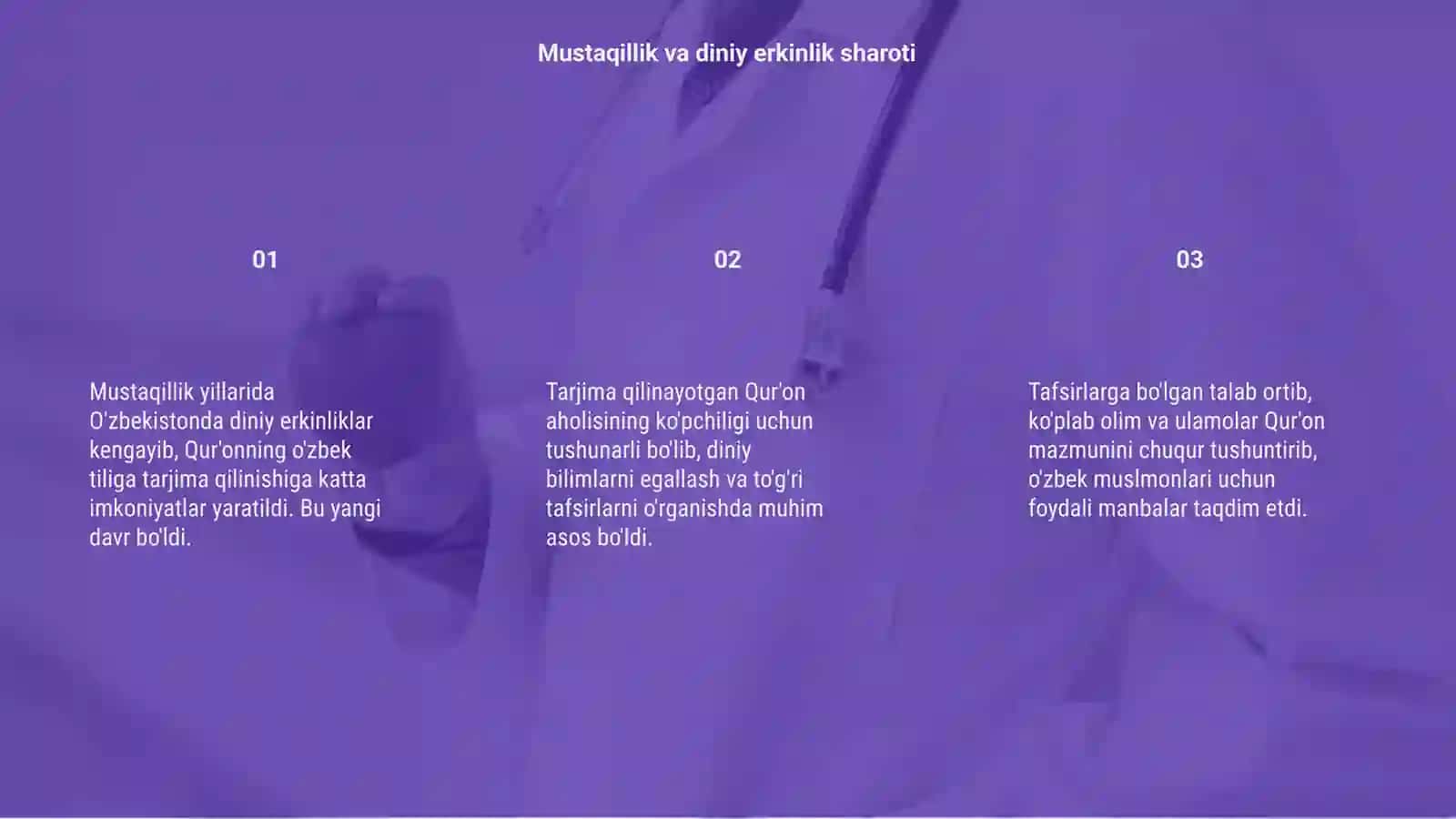 Qur'onning o'zbek tiliga tarjima qilinishi va tafsirlari 3