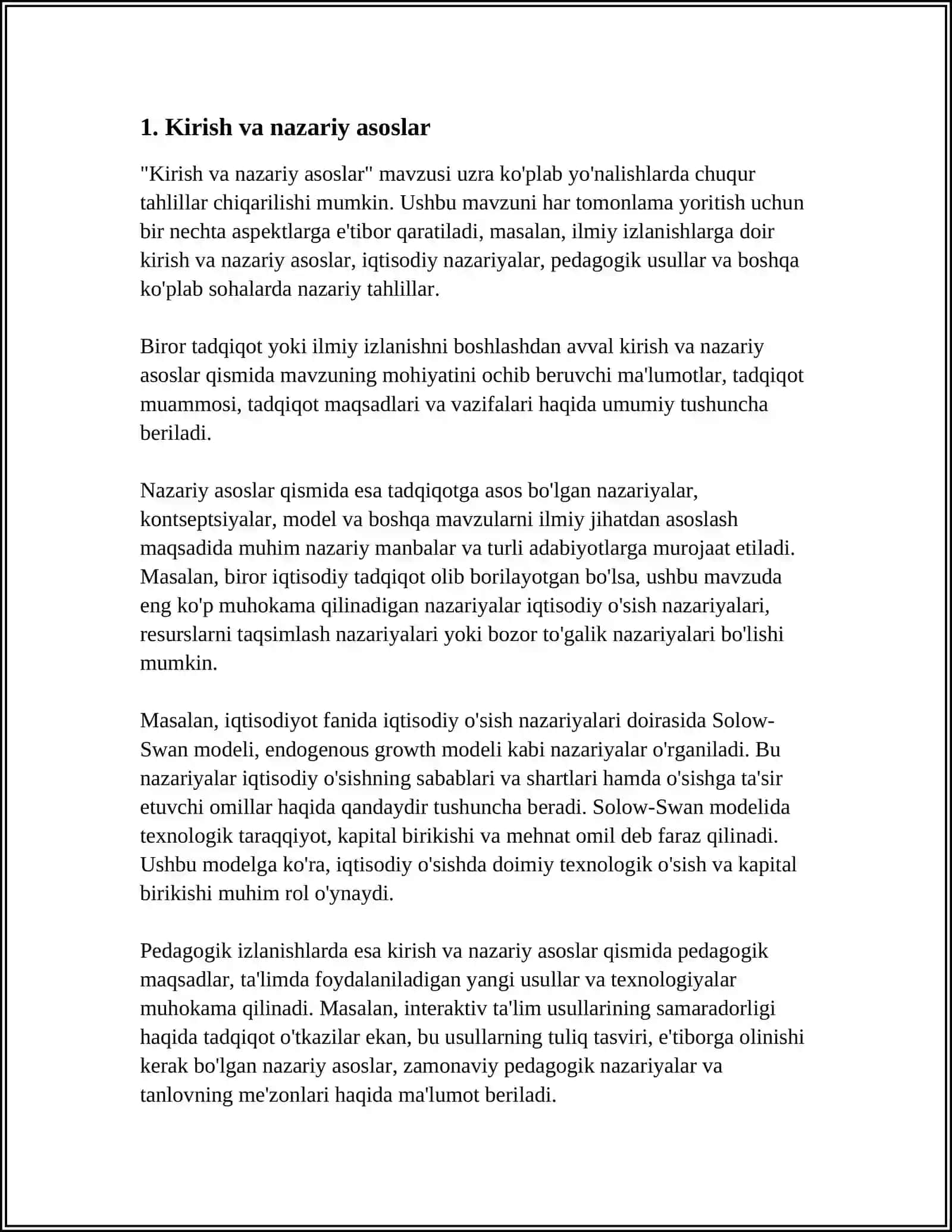 ENG SODDA PERSEPTRONLAR YORDAMIDA BASHORATLASH ALGORITIMINI ISHLAB CHIQISH 3