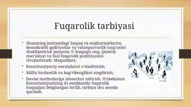 Fuqarolik tarbiyasi 3