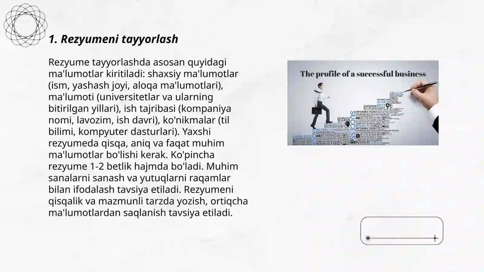 Ishga joylashish ko'nikmalari: Muvoffaqiyatga erishish yo'li 3