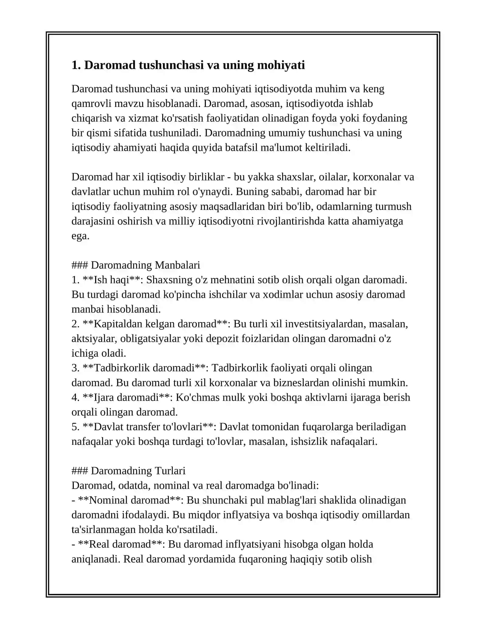 BHXS (IAS) 18 – “ODATDAGI FAOLIYATDAN OLINADIGAN DAROMAD” 3