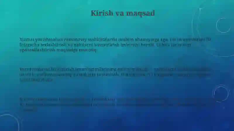 Xizmat yozishmalari bilan ishlash texnologiyalari 3