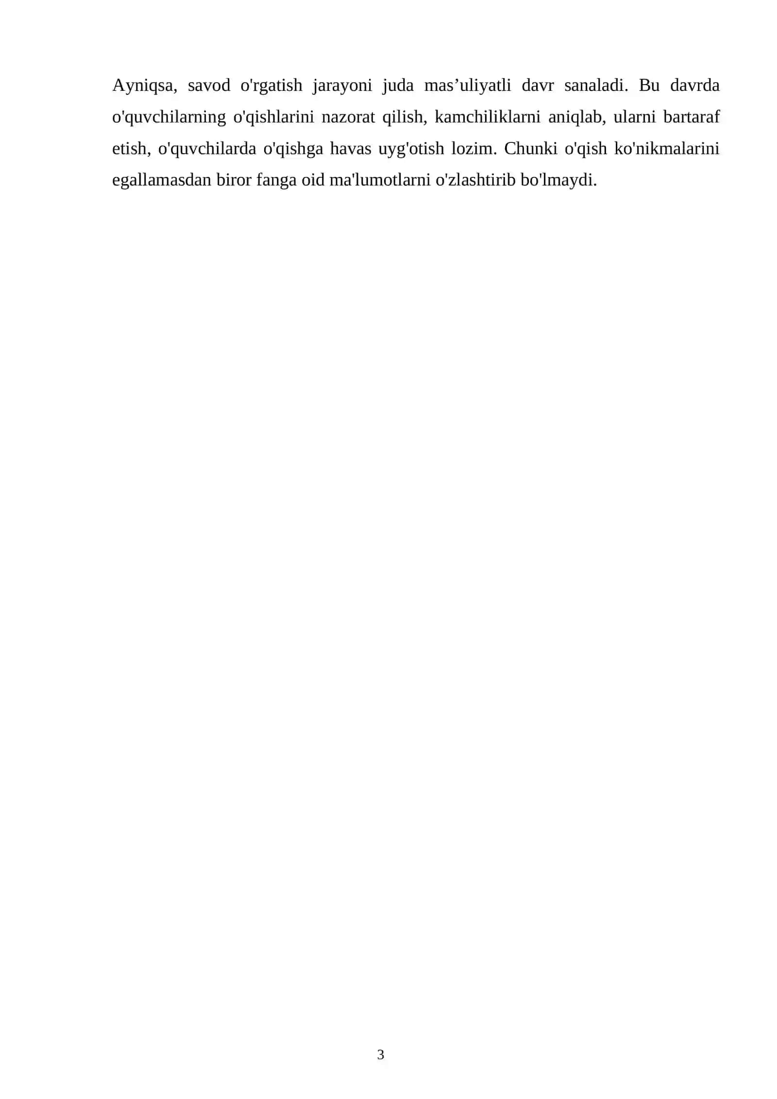 O'quvchilarga tovushlarni to'g'ri talaffuz qilish va o'qishga o'rgatish 3