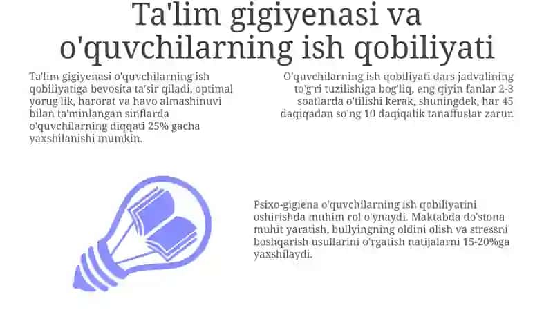Ta'lim va gigiyenasi 3