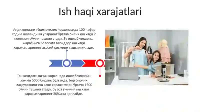 Mahsulot tannarxini hisoblash usullari 3