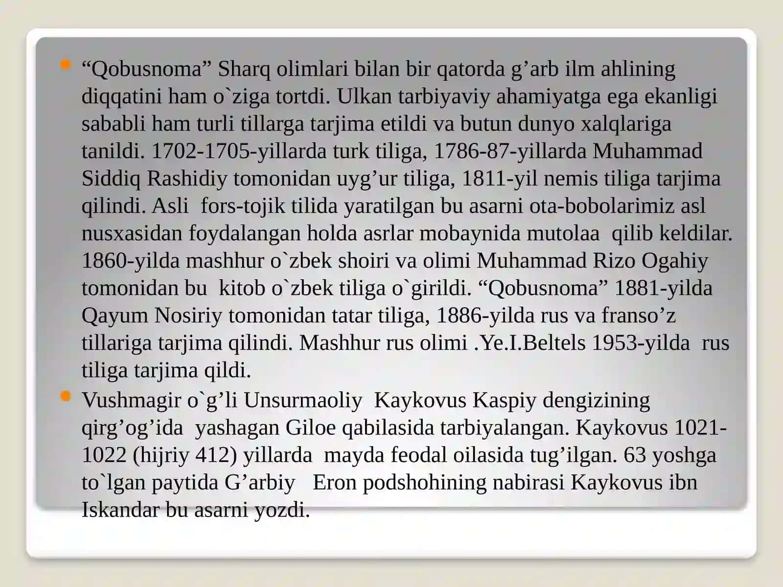 KAYKOVUS ASARLARIDA NOTIQLIK SAN`ATI MASALALARI 3