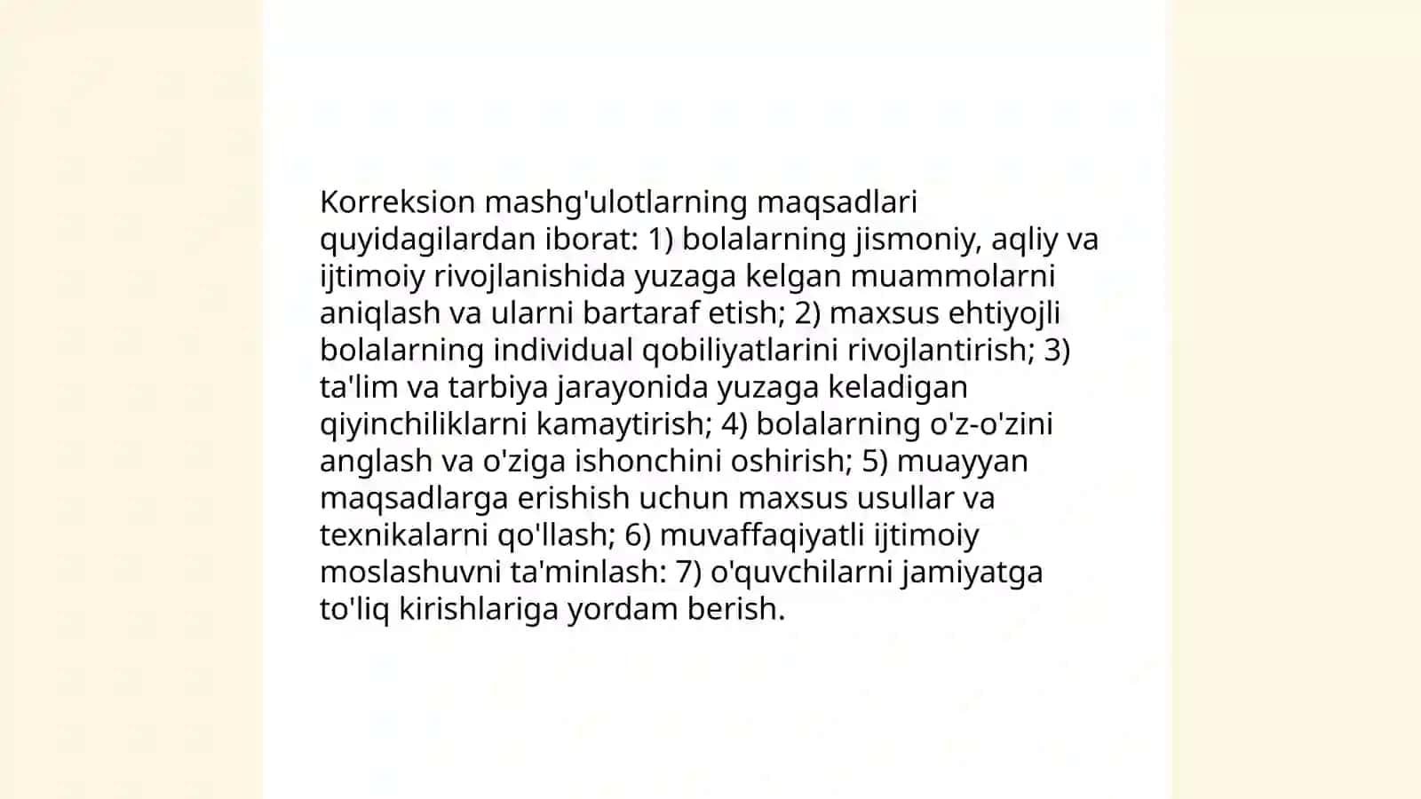 Korreksion mashg'ulotlarini otkazishning maqsadi va metodikasi 3
