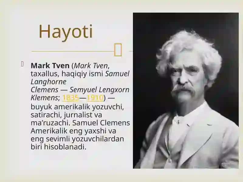Mark Tvenning “Gekelberri Finniningsarguzashlari” qissasi 3