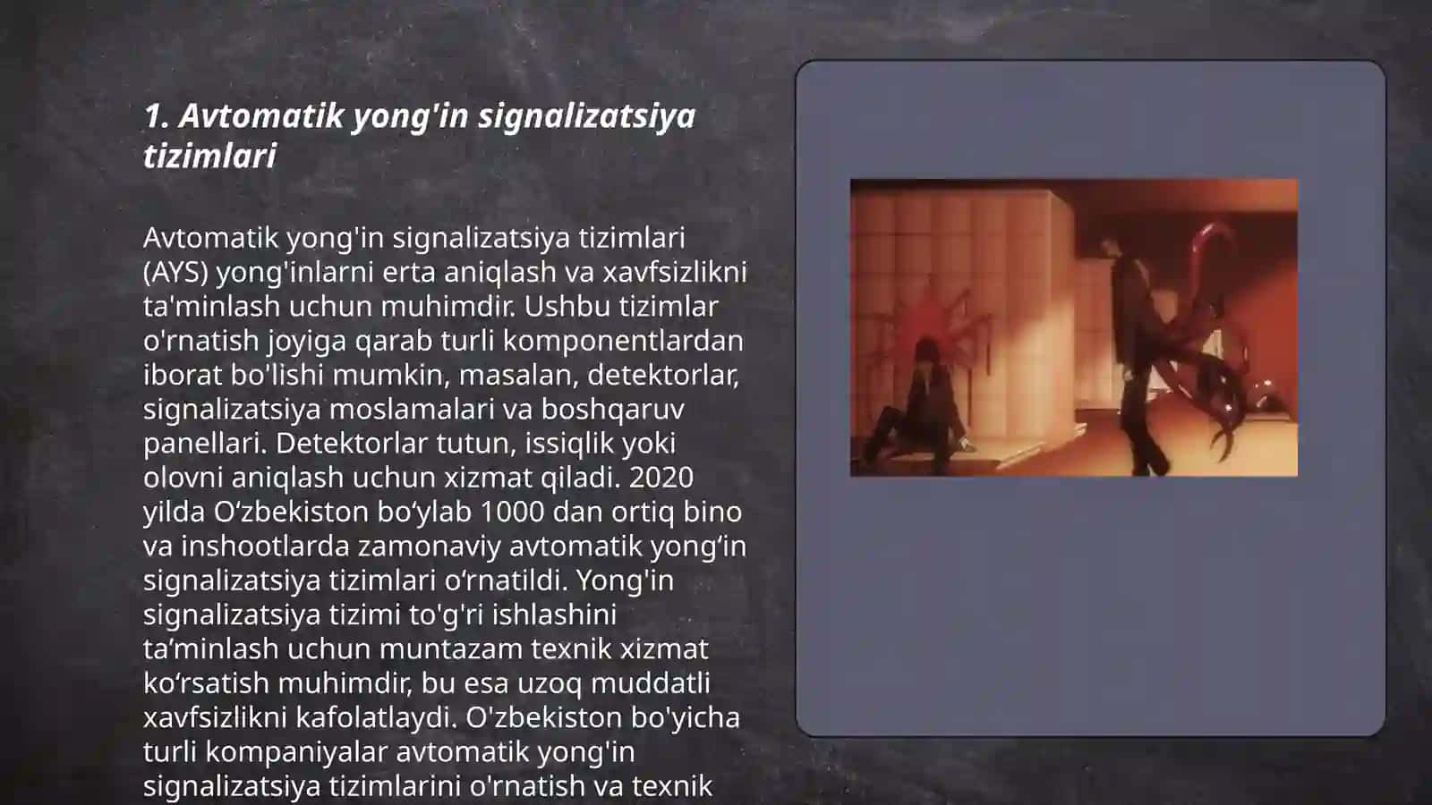 Yongʻinni bartaraf etishning zamonaviy usullari va vositalari 3