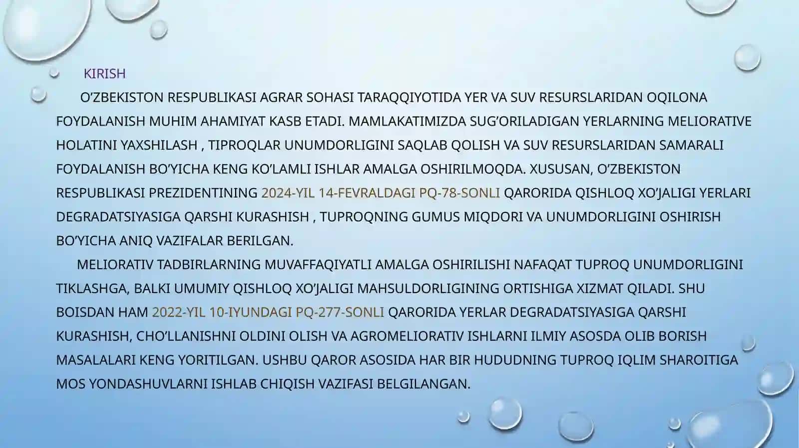 Agrokimyo va agrotuproqshunoslik 3