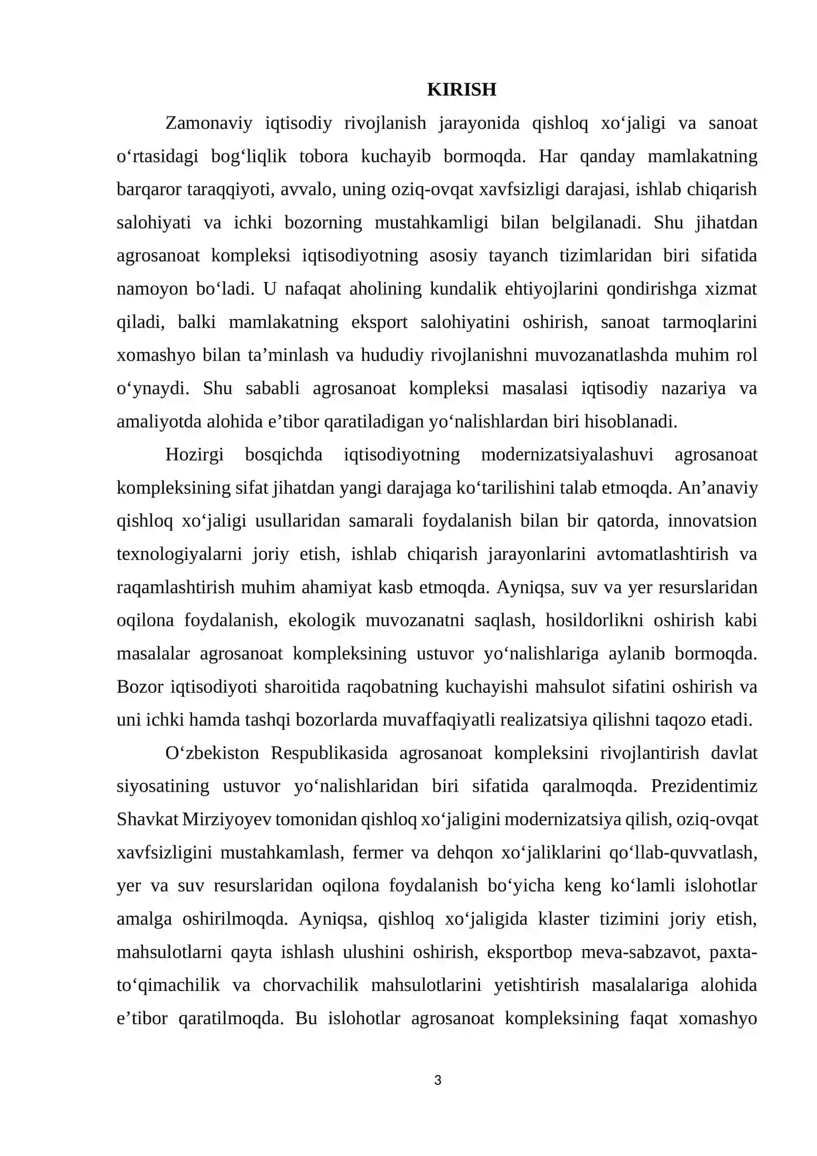 AGROSANOAT KOMPLEKSI VA AGROSANOAT INTEGRASIYASI 3