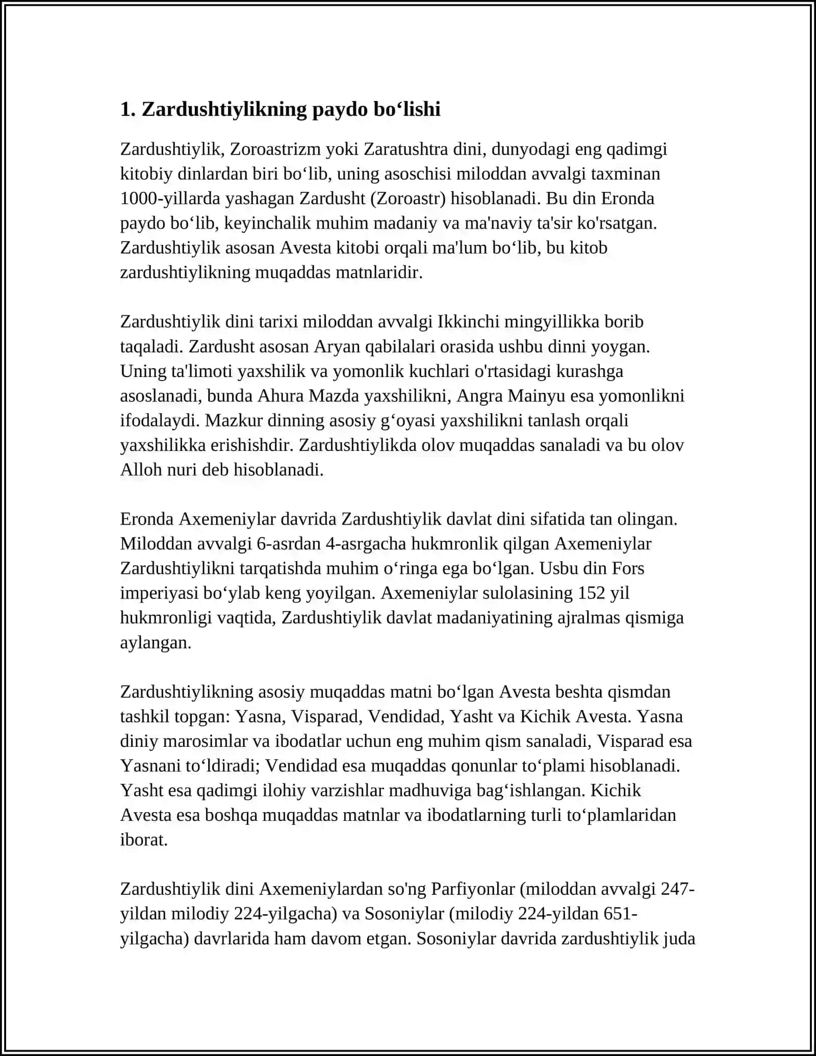 ZARDUSHTIYLIKNING TEXNOLOGIK TIZIMI VA DINIY MAROSIMLARI 3