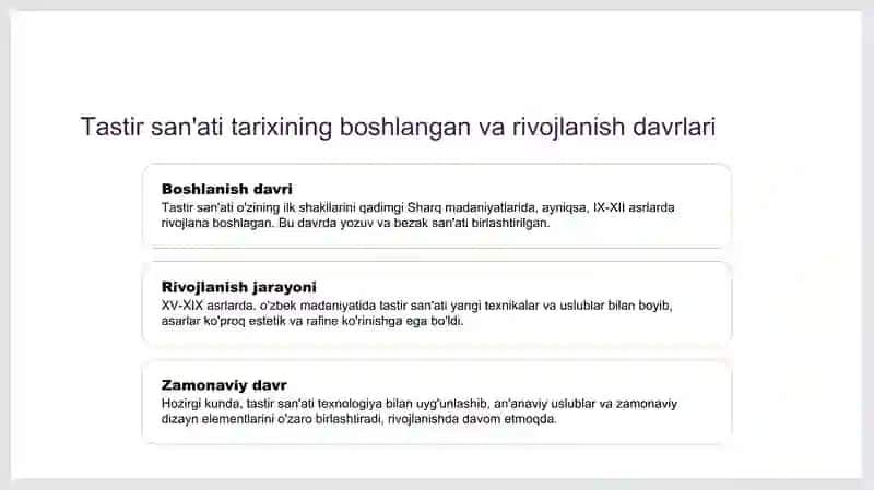 Tastir san'ati 3