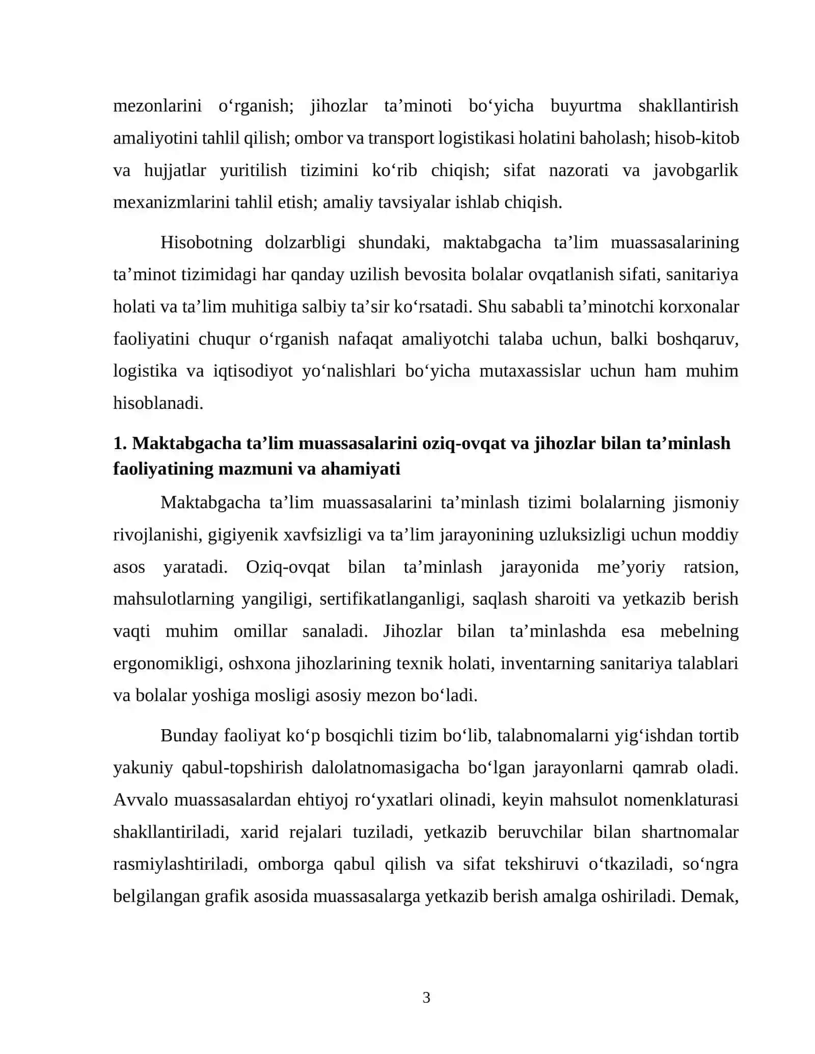 MCHJ AMALIYOT HISOBOTI 3