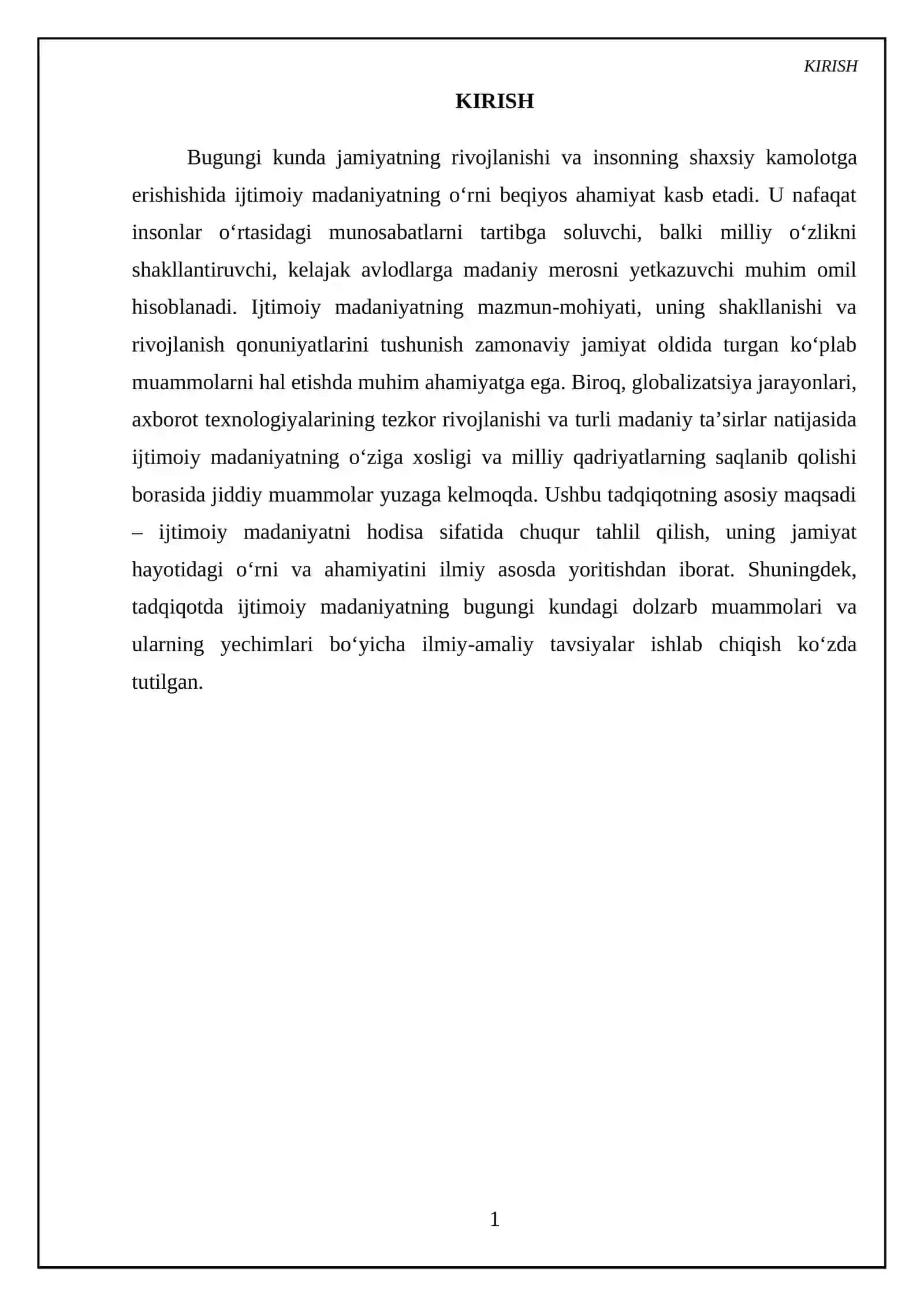 Din ijtimoiy madaniyat hodisa sifatidagi ahamiyati 3