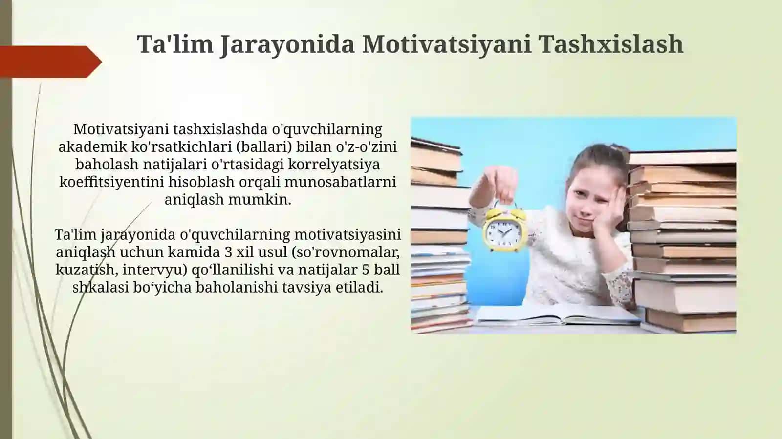 Ta'lim Jarayonida Motivatsiyani Tashxislash 3