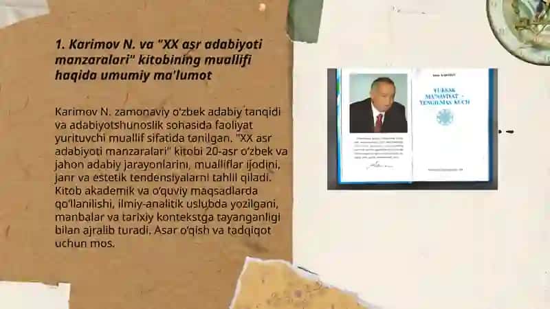 XX asr adabiyoti manzaralari 3