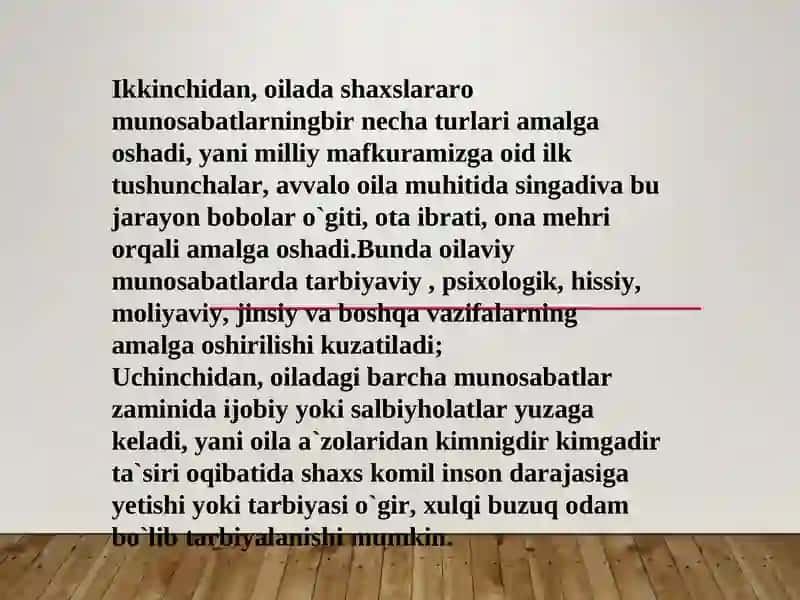 Yoshlarni ayniqsa qizlarni oilaviy hayotga  tayyorlash, erta turmush qurishning oldini olish 3