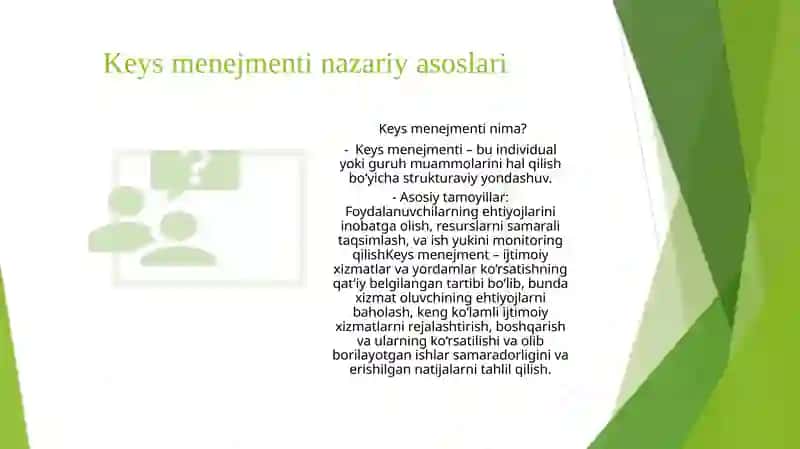 Keys menejmentda natijalar monitoringi. 3