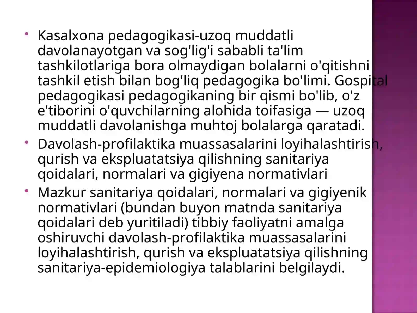 Davolash-profilaktika muassasalari 3