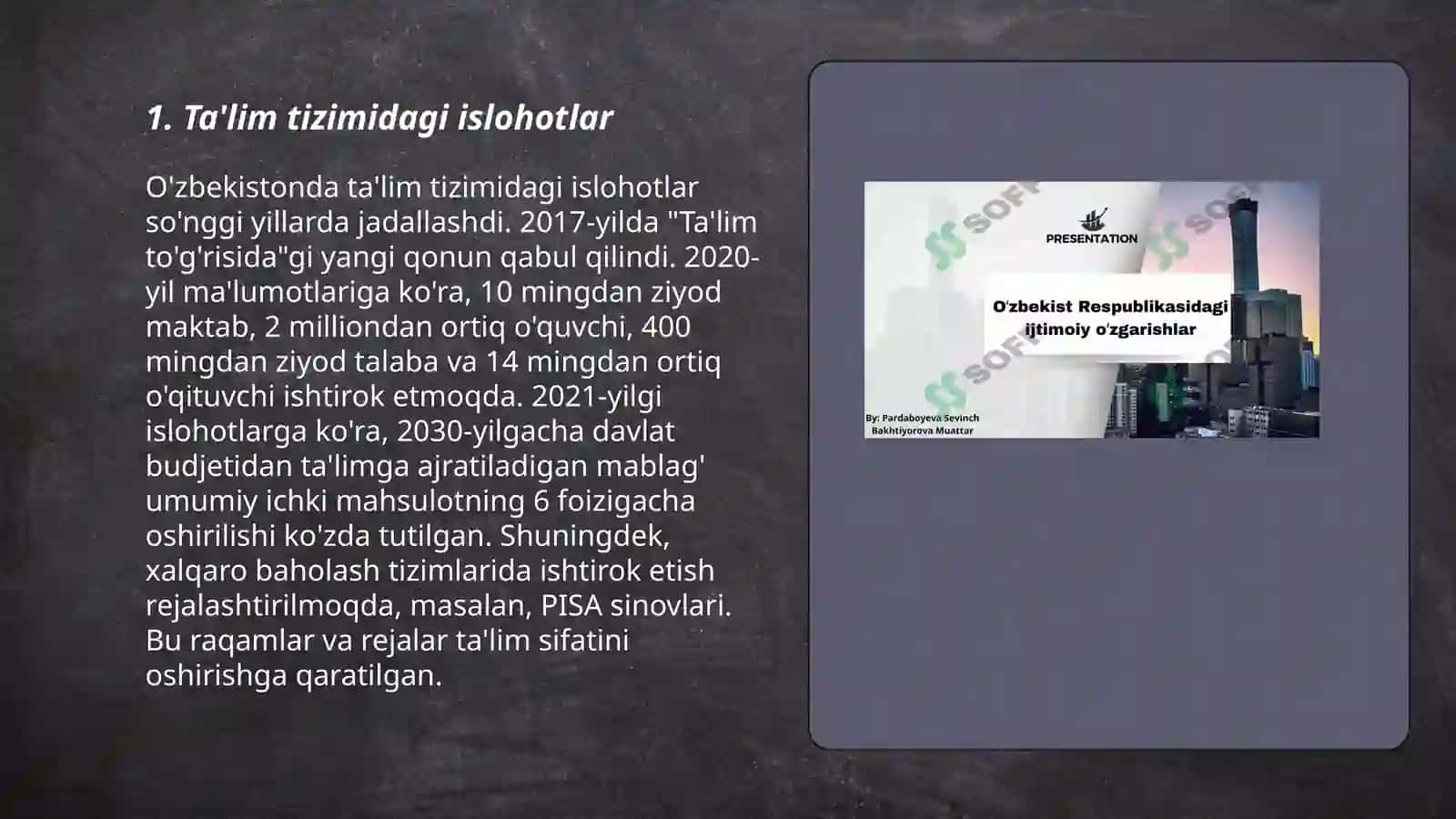 Ta'lim tizimidagi islohotlar 3