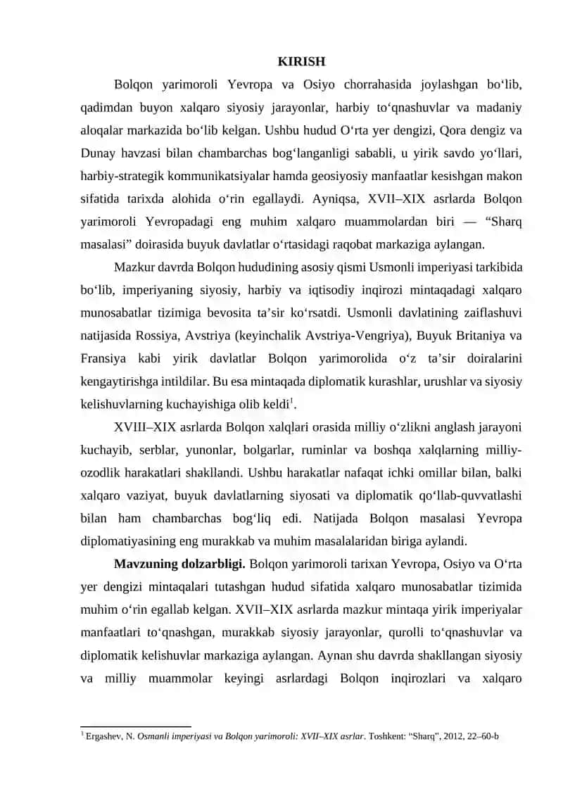 Bolqon yarimorolida xalqaro munosabatlar tizimi 3