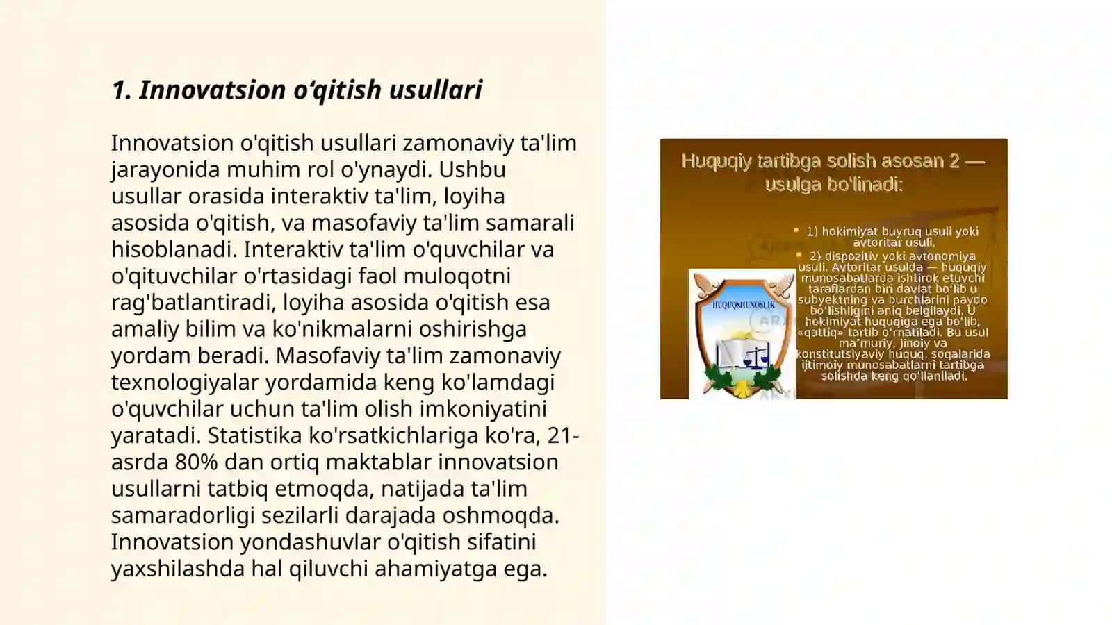 Innovatsion o‘qitish usullari 3