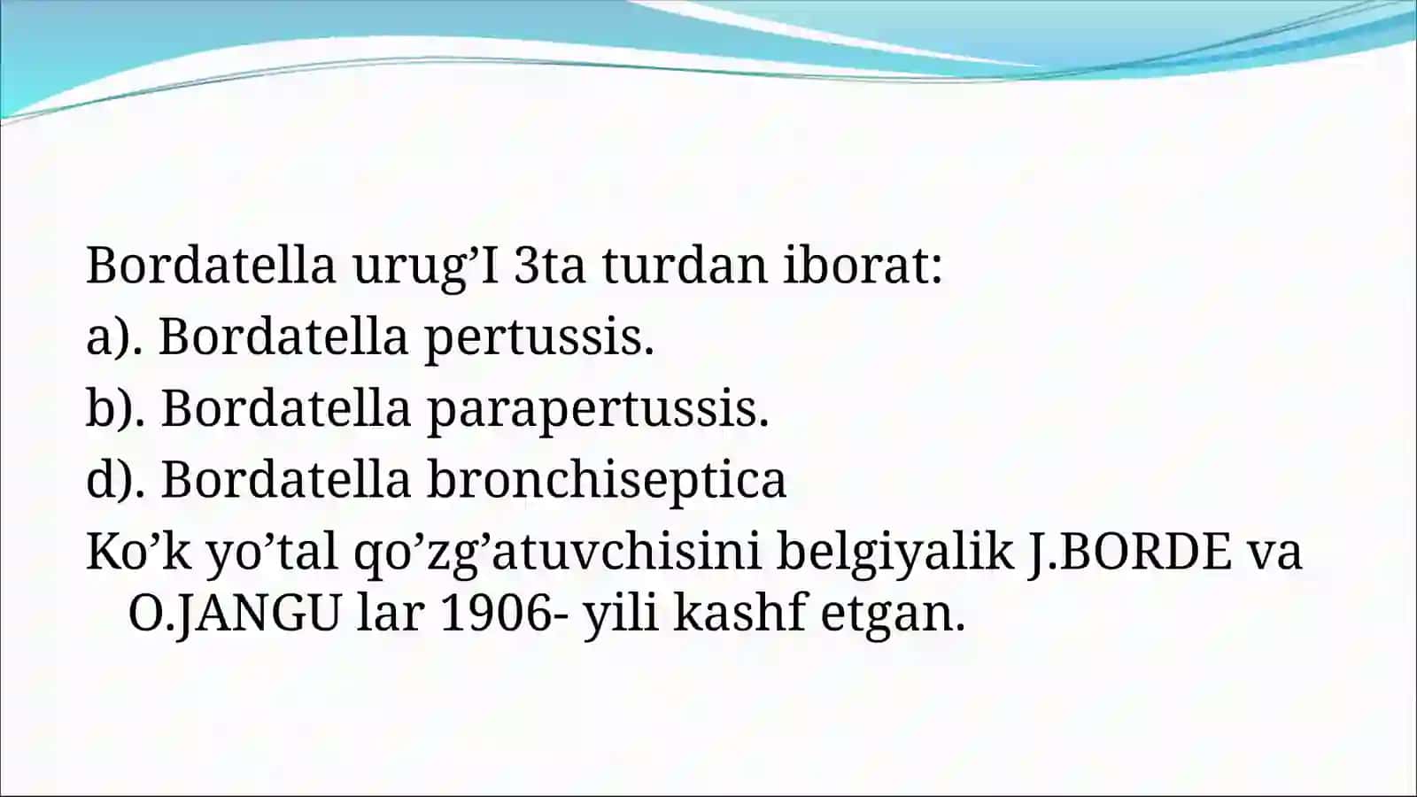 Havo-tomchi infektsiyalari qo’zg’atuvchilari 3