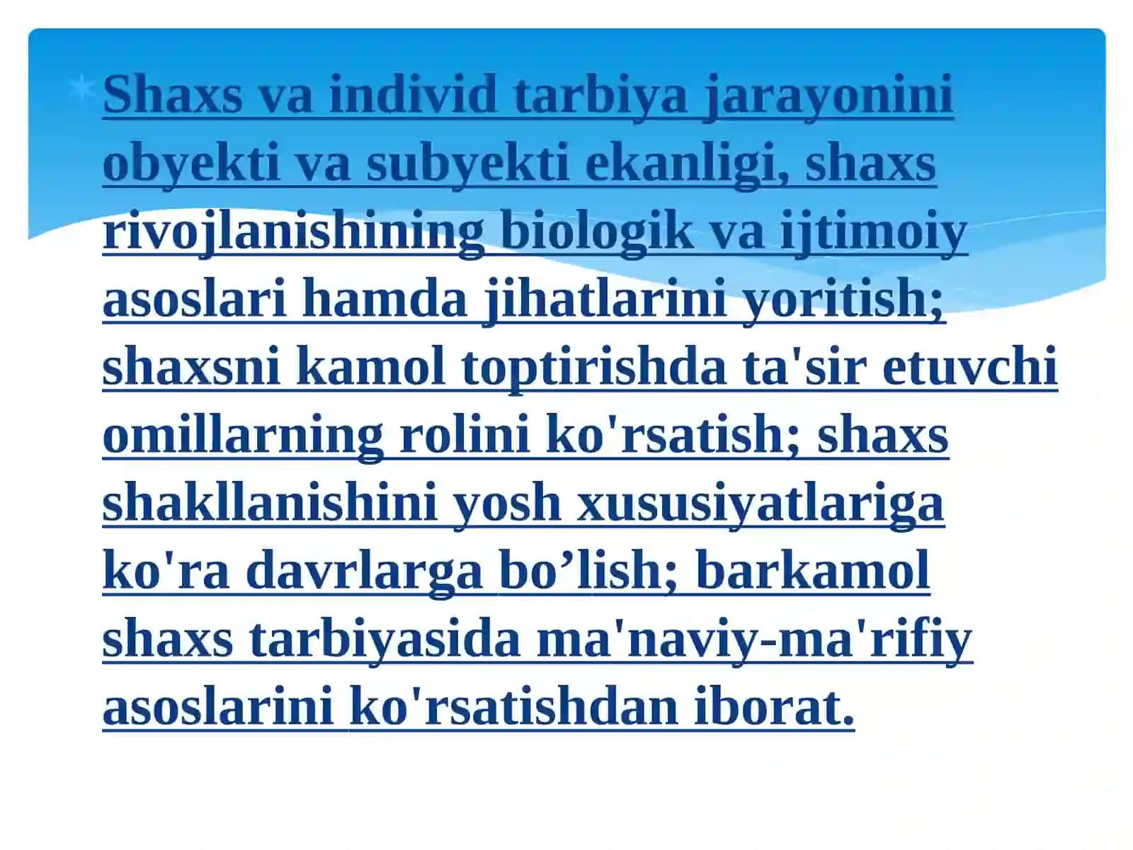 Maktabgacha yoshdagi bolalarning rivojlanishi va ta’limtarbiyasi 3