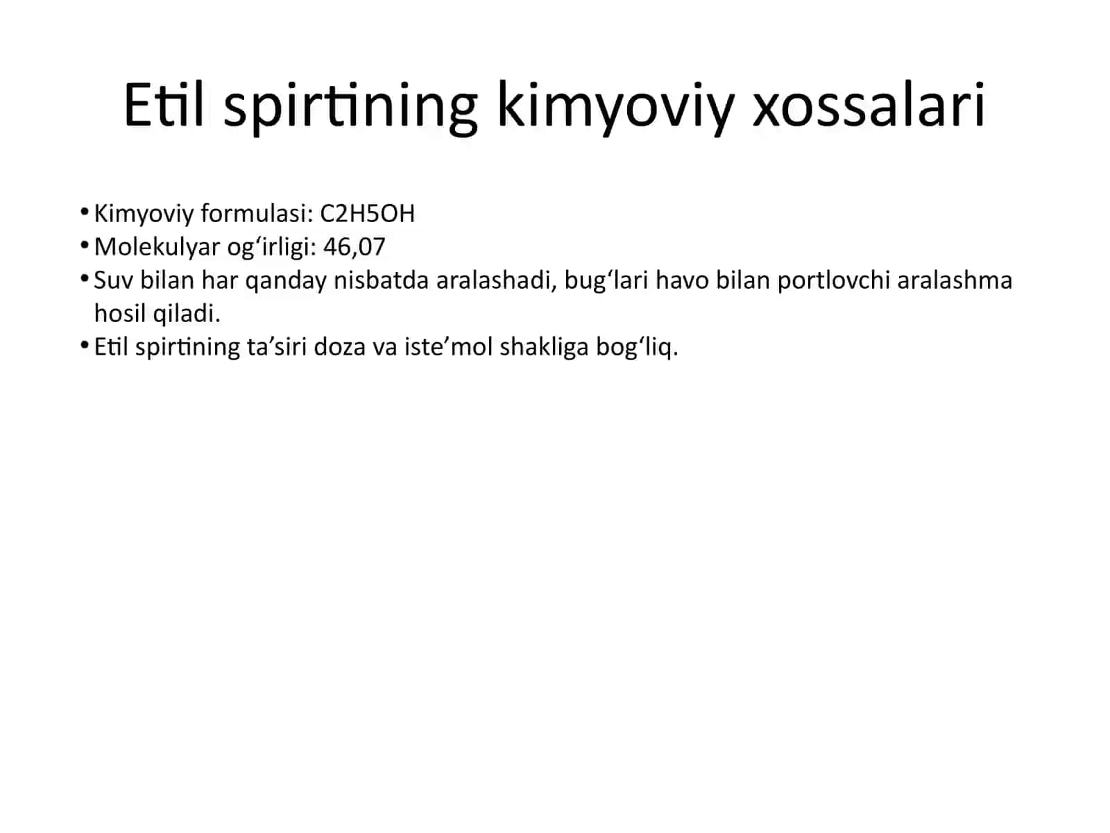Etil spirti, alkogolizm va uning asoratlari 3