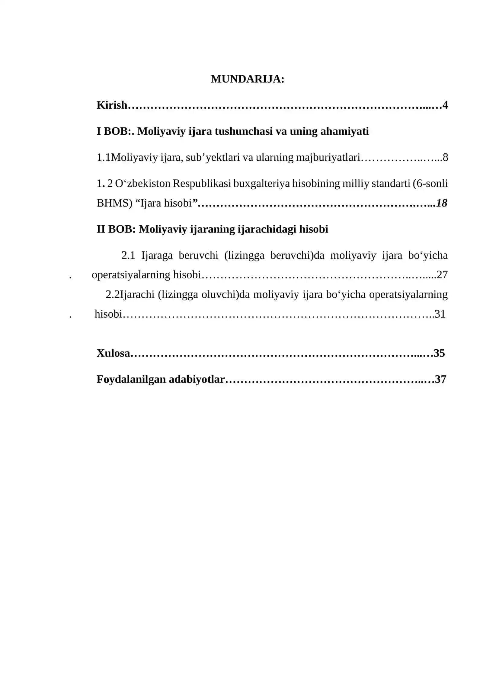 MOLIYAVIY IJARA VA UNING IJARACHIDAGI HISOBI 3